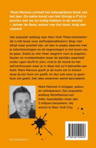 boek backcover foto