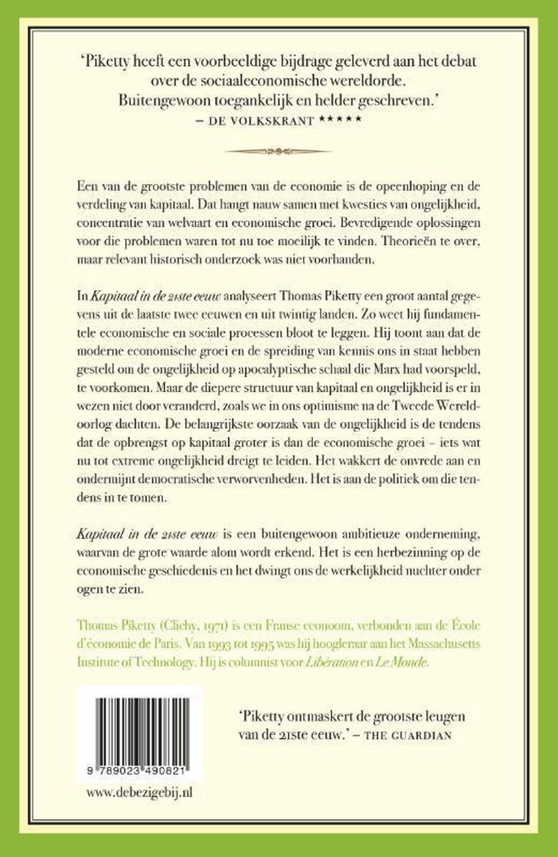 backcover boek