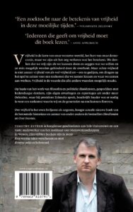 backcover boek over vrijheid