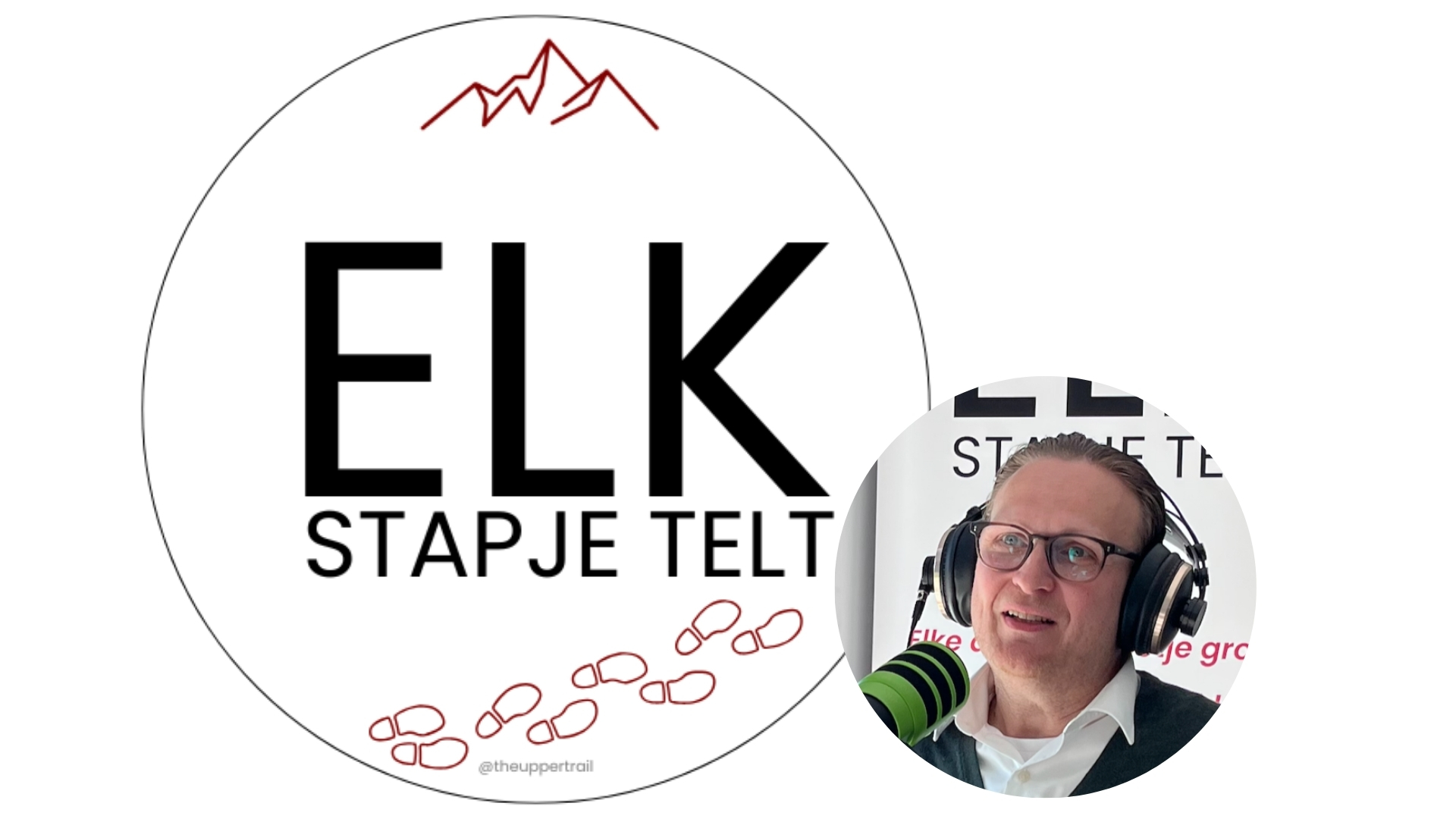 Werner Verhoeven te gast in de Elk Stapje Telt podcast