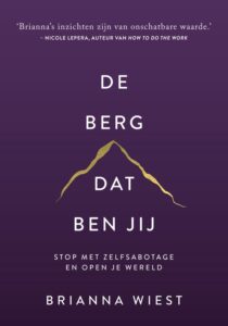 Boekcover De berg, dat ben jij – Brianna Wiest