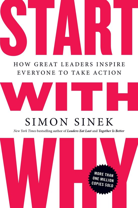 Boekcover Start with Why – Simon Sinek